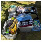 Large Household, Camping, Kitchen, Linens, Storage & Utility Miscellaneous Lot - Howard City...