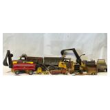 Vintage Tonka Collection - Semi-Trailers, Dump Trucks, Excavator, More