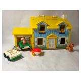 Vintage Fisher Price 1969 Play Family House
