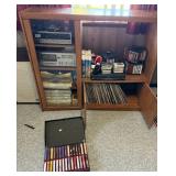 Large Vintage Stereo & Music Collection - Pioneer, Hitachi, Vinyl Records, Cassettes & Speakers - Lake Odessa Off-Site