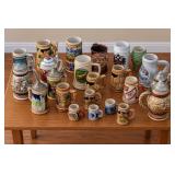 Collection of Beer Steins