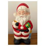Santa Claus Christmas Figurine with Gift Sack & Presents - Holiday Decor - Lake Odessa Off-Site