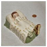 Ceramic Boy in Bed Figure - Estate Sales Warehouse (GR)