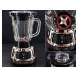 Black & Decker Digital Blender Glass Pitcher Chrome Base Smoothie Ice Crush 3 Speed - Potterville