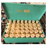 Vintage 1960s Avon Lipstick Sample Case With Original Mini Tubes. Perfect Retro Vanity Piece - Potterville