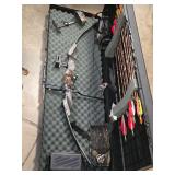 Pro Sport Archery Shadow Compound Bow with Arrows & Bow Guard Case