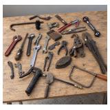 Vintage Tools - Pulley, Pry Bar, Wrenches and More