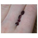 Lot of Faceted Hessonite Garnet - 1.94ct Total