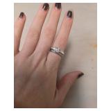 Size 8 Stainless Steel Ring Set