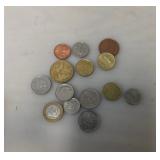 Variety of Foreign Coins