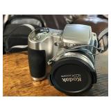 Kodak EasyShare Z740 Digital Camera with Lowepro Bag, Wooden Poker Caddy, and Toy Foam Rockets - Grand Rapids Off-Site