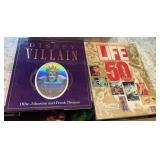 The Disney Villain Hardcover Book by Johnston and Thomas with LIFE Magazine 50 Years Issue - Grand Rapids Off-Site