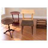 Vintage Side Tables and Magazine Racks