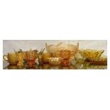 Indiana Amber Glass Collection