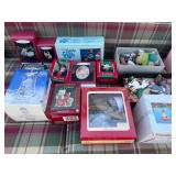 Collection of Christmas Ornaments Including Hallmark