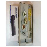 White Automatic Vacuum Sealer and Blue Flexible Heating Mat