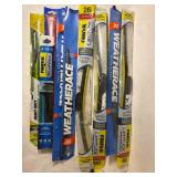 Windshield Wipers - Rain X, Weatherace, Scrubblade, Various Sizes