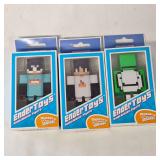 EnderToys Pixelaction Figures Set Of 3