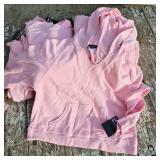 Lot of 7 Champion Pink Pullover Hoodie With Kangaroo Pocket, Multiple Sizes S-XL