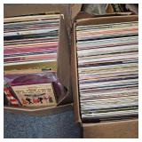 Large Lot Of Mixed Vinyl Records Albums Various Genres & Artists