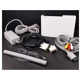 Nintendo Wii Game Console System with Power Supply, Sensor Bar, AV Cables & Accessories - Potterville
