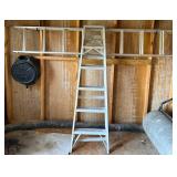 All American Ladder 16 Ft. Aluminum Extension Ladder & 6 Ft. Folding Step Ladder - Lake Odessa Off-Site