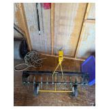 Yardworks Tow-Behind Lawn Aerator with Steel Spike Tines and Adjustable Hitch - Lake Odessa Off-Site