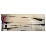 Assorted Fishing Rods & Reels - Spincast, Spinning & Baitcasting Fishing Equipment - Lake Odessa Off-Site