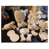 Ready to Paint Ceramic Vessels, Trinket Boxes, Cookie Jar & More
