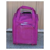 Samsonite Pink Rolling Carry-On Bag w/ Telescoping Handle