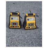 2 CAT Jump Starter / Power Stations CJ1000DXT - 1200A, 120 PSI Air Compressor