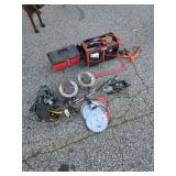 Tool Lot - Tool Boxes, Circular Saw, Saw Blades, Hand Tools