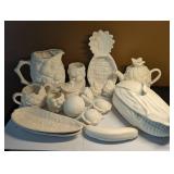 Vintage Ready to Paint Fruit & Veggie Ceramics - Bisqueware