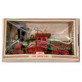 Vintage 1980s Kurt S. Adler 1855 The General Train Christmas Ornament. Santa