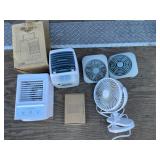 Portable Air Coolers and Fans Assortment