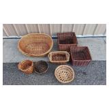 Collection of Wicker Baskets