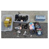 Collection of Fishing Reels and Line