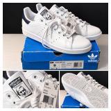 Adidas Stan Smith White Navy Leather Sneakers Men