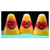 (Set of 3) Cute Candy Corn Jack o