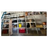 Large Garage & Workshop Storage Lot - Shelving Contents, Tools, Coolers & Miscellaneous Items - Lake Odessa Off-Site
