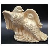 Vintage Turtle Dove Decorative Pomander Figurine