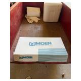 Moen Single Handle Kitchen Faucet with Pullout Sprayer, Filter & Accessories - Original Box - Lake Odessa Off-Site
