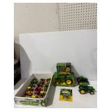 Large John Deere Ertl Die-Cast Tractor Collection Boxed & Loose Models