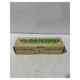 Fleer Baseball Factory Sealed Trading Card & Logo Sticker Set - 6588-A