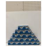 Large Lot of 1990 Topps Football Traded Series Card Sets in Original Boxes