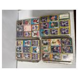 Four Binders of Assorted 1980-90s Baseball Cards Topps, Fleer, Donruss & More