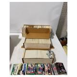 Large Baseball Card Collection 4 Storage Boxes Frank Thomas & Mixed MLB