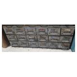 Equipto 18 Drawer Metal Parts Cabinet #2