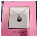 Kate Spade One in a Million Initial Necklace "J" .040 Silver