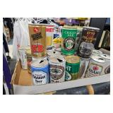 Lot of Various Vintage Beer Cans